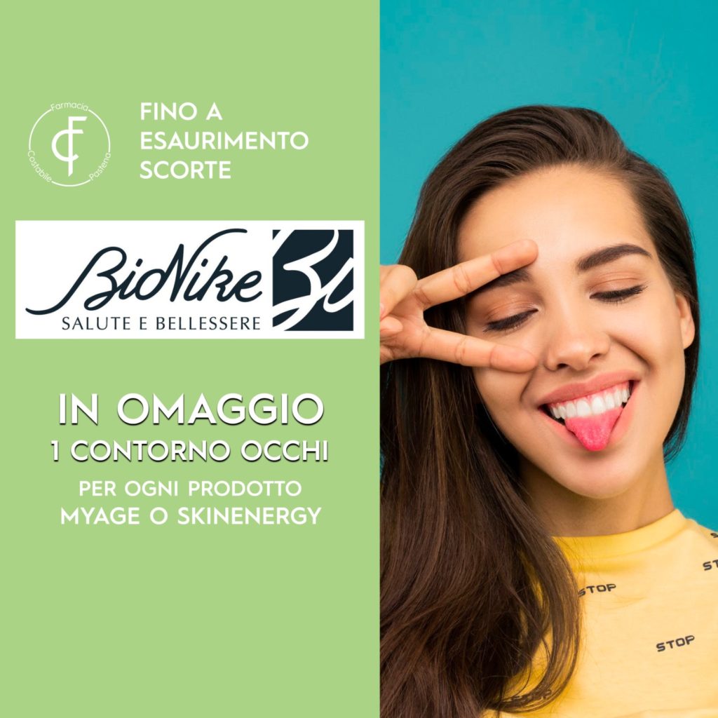 bionike contorno occhi promo