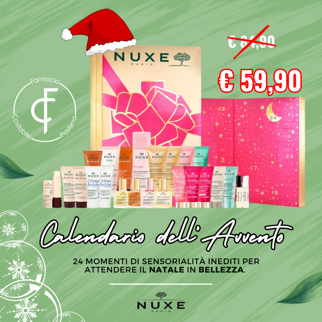 nuxe il calendario dell'avvento